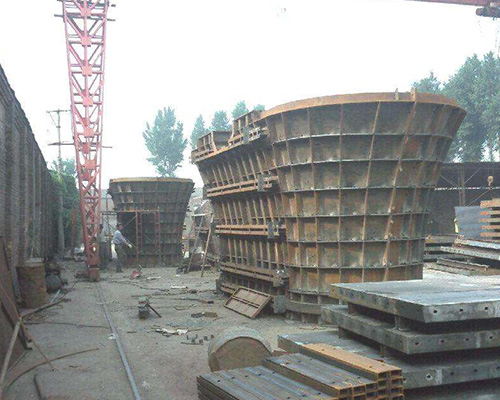 雙曲線墩柱模板